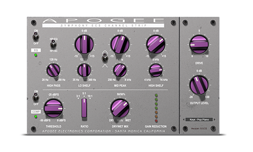 Symphony ECS Channel Strip - Tuned by Clearmountain